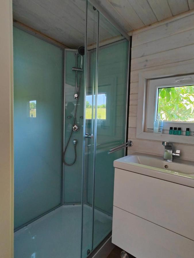 Tinyhousebeidresden 1 - Direkt Am Naturteich - Naehe Saechsische Schweiz, Dresden Großharthau Dış mekan fotoğraf